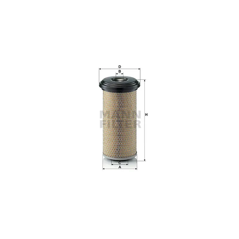 Filtre à air MANN-FILTER C 15 165
