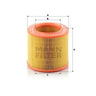 Filtre à air MANN-FILTER