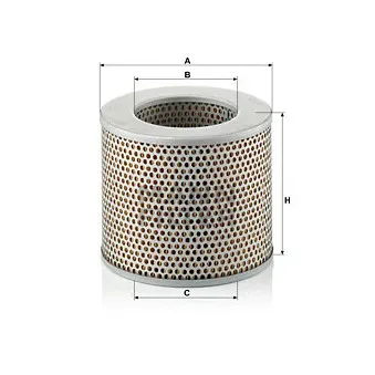 Filtre à air MANN-FILTER C 1574