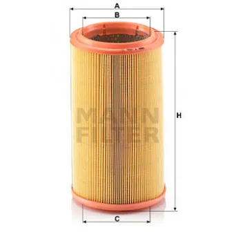 Filtre à air MANN-FILTER C 1586