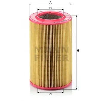 Filtre à air MANN-FILTER C 1596