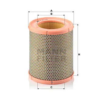 Filtre à air MANN-FILTER C 16 113