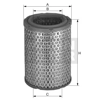 Filtre à air MANN-FILTER C 16 162/1