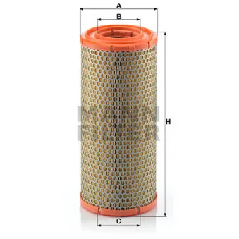 Filtre à air MANN-FILTER C 16 247/1