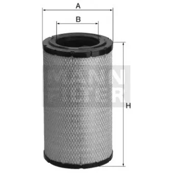 Filtre à air MANN-FILTER C 16 324