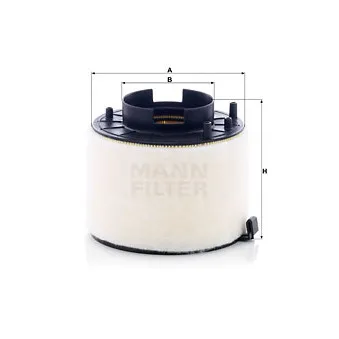 Filtre à air MANN-FILTER C 17 009