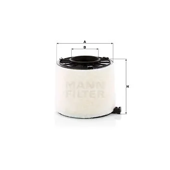 Filtre à air MANN-FILTER C 17 011