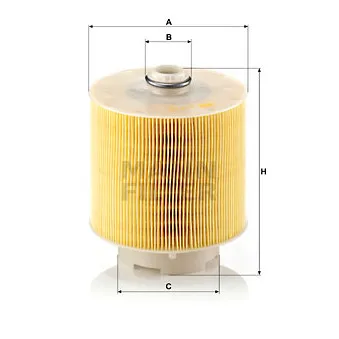 Filtre à air MANN-FILTER C 17 137 x