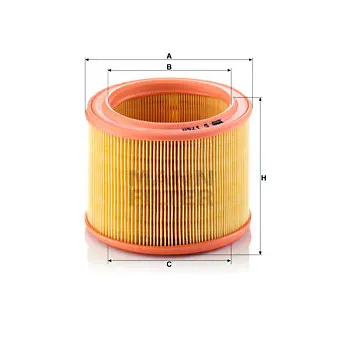 Filtre à air MANN-FILTER C 1760