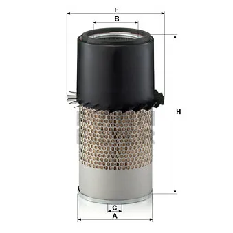 Filtre à air MANN-FILTER C 18 328