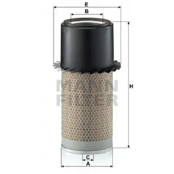 Filtre à air MANN-FILTER