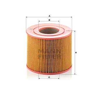 Filtre à air MANN-FILTER C 20 131