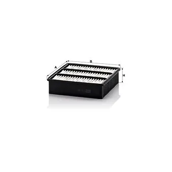 Filtre à air MANN-FILTER C 2136/1
