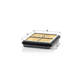 Filtre à air MANN-FILTER C 2138/3