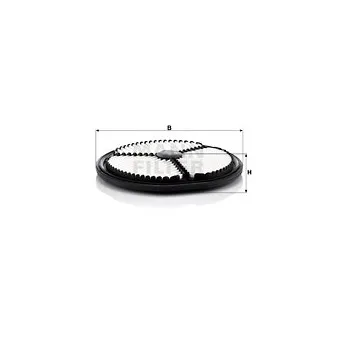 Filtre à air MANN-FILTER C 2212
