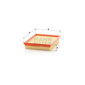 Filtre à air MANN-FILTER C 2256
