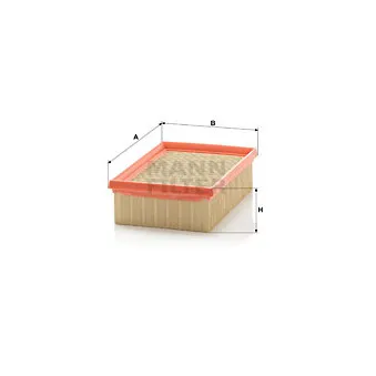 Filtre à air MANN-FILTER C 2282