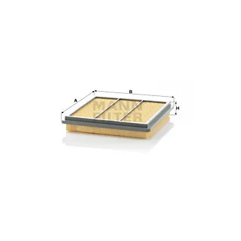 Filtre à air MANN-FILTER C 2332