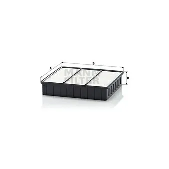 Filtre à air MANN-FILTER C 2335