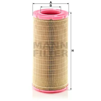 Filtre à air MANN-FILTER C 24 015/2