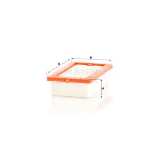 Filtre à air MANN-FILTER C 24 057