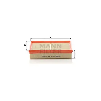 Filtre à air MANN-FILTER C 24 106