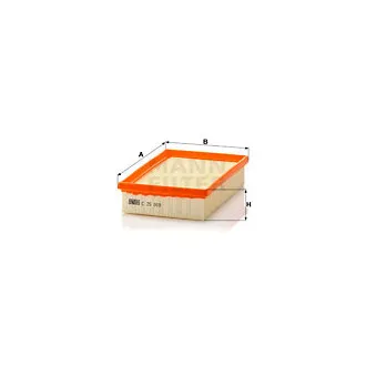 Filtre à air MANN-FILTER C 25 009