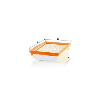 Filtre à air MANN-FILTER C 25 033