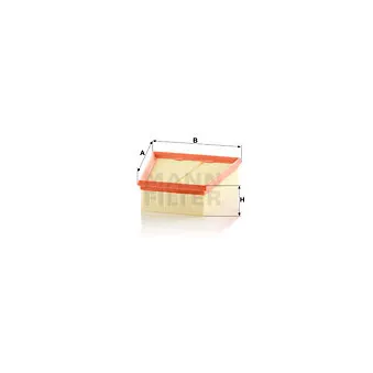 Filtre à air MANN-FILTER C 2512