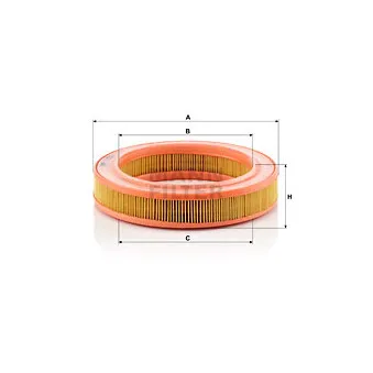Filtre à air MANN-FILTER C 2536