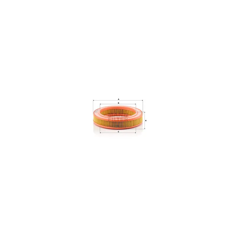 Filtre à air MANN-FILTER C 2536