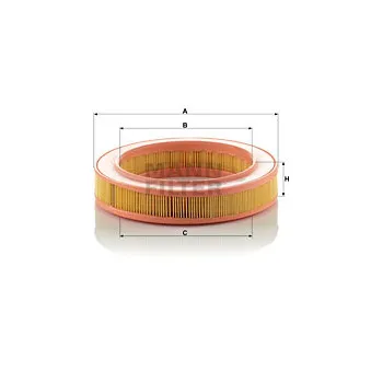 Filtre à air MANN-FILTER C 2540