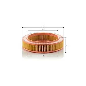 Filtre à air MANN-FILTER C 2552/1