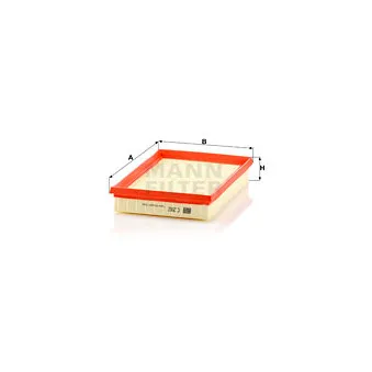 Filtre à air MANN-FILTER C 2562