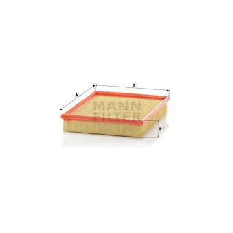 Filtre à air MANN-FILTER C 2598