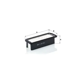 Filtre à air MANN-FILTER C 26 036