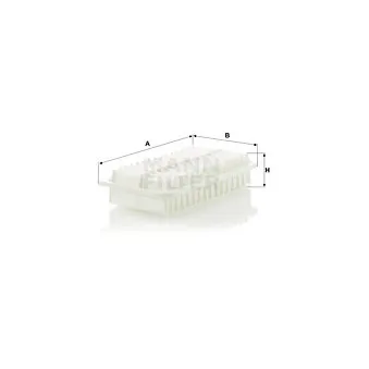 Filtre à air MANN-FILTER C 2620