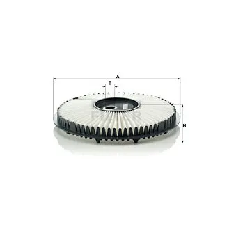 Filtre à air MANN-FILTER C 2626