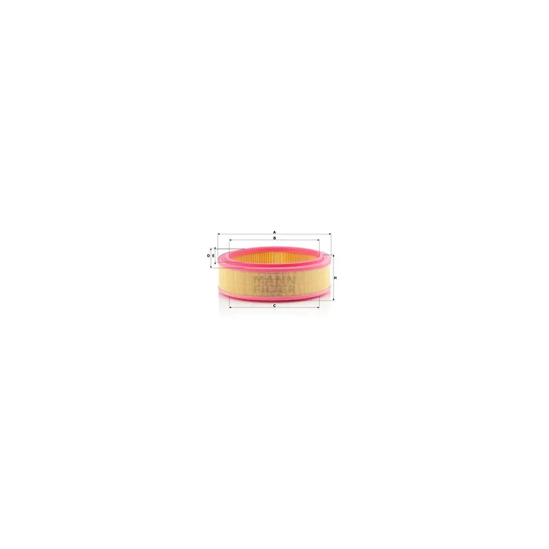 Filtre à air MANN-FILTER C 2672/1