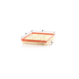 Filtre à air MANN-FILTER C 27 026