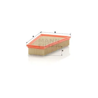 Filtre à air MANN-FILTER C 27 124/1