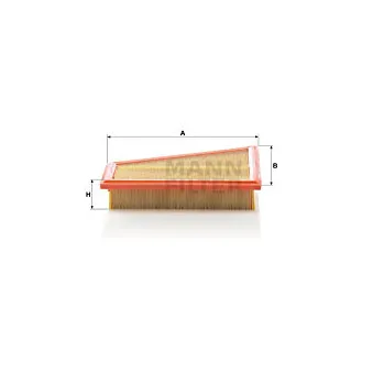 Filtre à air MANN-FILTER C 27 125