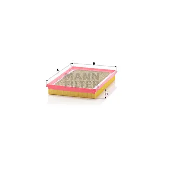 Filtre à air MANN-FILTER C 2733