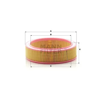 Filtre à air MANN-FILTER C 2760