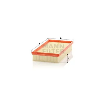 Filtre à air MANN-FILTER C 2774/3 KIT
