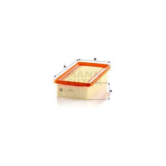 Filtre à air MANN-FILTER C 2775