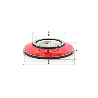 Filtre à air MANN-FILTER C 2821