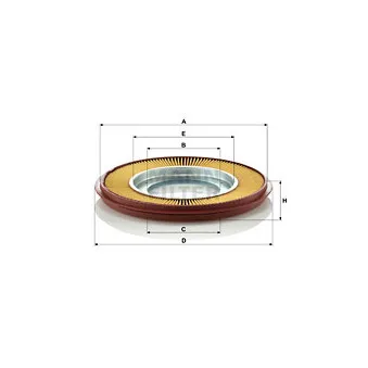 Filtre à air MANN-FILTER C 2826