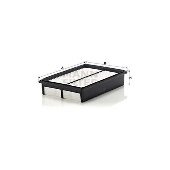 Filtre à air MANN-FILTER C 2841