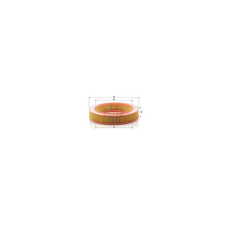 Filtre à air MANN-FILTER C 2846